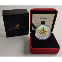 8 Dollar Silber Kanada 2008 - Maple Leaf - im Etui