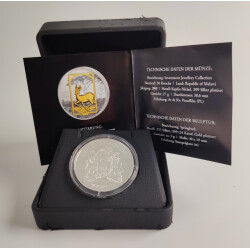 50 Kwacha CuNi/ Silber Malawi - Investment Jewellery Collection  - im Etui