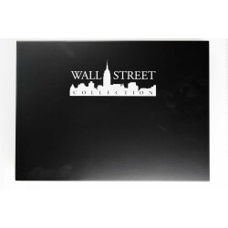 Wall Street Silver Collection 2014 - 7 x 1 Unze Silber mit Goldapplikation
