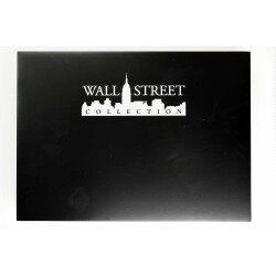 Wall Street Silver Collection 2013 - 7 x 1 Unze Silber mit Goldapplikation
