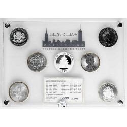 Wall Street Silver Collection 2019 - 7 x 1 Unze Silber -...