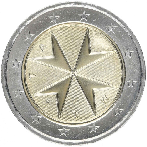 2 Euro Kursmünze Malta 2022