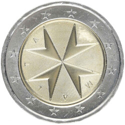 2 Euro Kursmünze Malta 2020