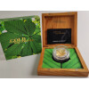 10 Dollar Silber Samoa 2014 - Kastanien Blatt - im Etui
