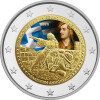 2 Euro Griechenland 2026 - Exodus von Messolongh - coloriert / mit Farbe I