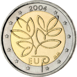 2 Euro Gedenkmünze Finnland 2004 bfr. - EU-Erweiterung