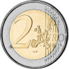 2 Euro Gedenkmünze Luxemburg 2004 bfr. - Monogramm