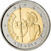 2 Euro Gedenkmünze Spanien 2005 bfr. - Don Quijote