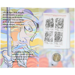 2 Euro Gedenkm&uuml;nze Spanien 2005 st - Don Quijote...