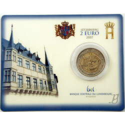 2 Euro Gedenkmünze Luxemburg 2007 