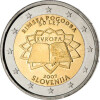 2 Euro Gedenkmünze Slowenien 2007 bfr. - Römische Verträge