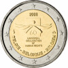 2 Euro Gedenkmünze Belgien 2008 bfr. - Menschenrechte
