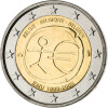 2 Euro Gedenkmünze Belgien 2009 bfr. - 10 Jahre WWU