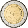 2 Euro Gedenkmünze Slowenien 2009 bfr. - 10 Jahre WWU