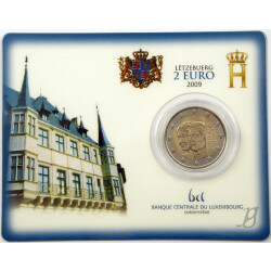 2 Euro Gedenkmünze Luxemburg 2009 st - Charlotte -...