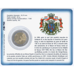 2 Euro Gedenkmünze Luxemburg 2009 st - Charlotte -...