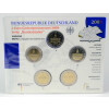 5 x 2 Euro Gedenkmünze Deutschland 2009 st - Ludwigskirche - im Blister
