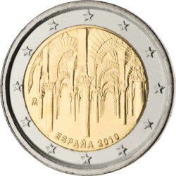 2 Euro Gedenkmünze Spanien 2010 bfr. - Cordoba