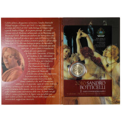 2 Euro Gedenkmünze San Marino 2010 st - Botticelli -...