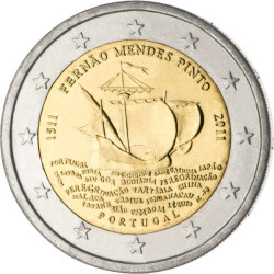 2 Euro Gedenkmünze Portugal 2011 bfr. -...