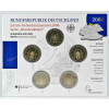 5 x 2 Euro Gedenkmünze Deutschland 2006 st - Holstentor - im Blister