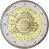 2 Euro Gedenkmünze Zypern 2012 st - 10 Jahre Bargeld - in Kapsel