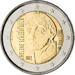 2 Euro Gedenkm&uuml;nze Finnland 2012 bfr. - Helene...