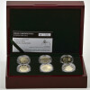 2 Euro Gedenkmünzen-Set Luxemburg 2009-2012 in Polierter Platte (PP)