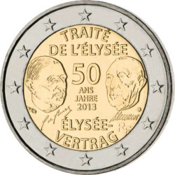 2 Euro Gedenkmünze Frankreich 2013 bfr. -...