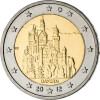 2 Euro Gedenkmünze Deutschland 2012 bfr. - Neuschwanstein (D)
