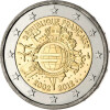 2 Euro Gedenkmünze Frankreich 2012 bfr. - 10 Jahre Bargeld