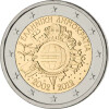 2 Euro Gedenkmünze Griechenland 2012 bfr. - 10 Jahre Bargeld