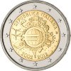 2 Euro Gedenkmünze Italien 2012 bfr. - 10 Jahre Bargeld