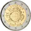 2 Euro Gedenkmünze Slowakei 2012 bfr. - 10 Jahre Bargeld