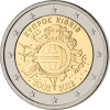2 Euro Gedenkmünze Zypern 2012 bfr. - 10 Jahre Bargeld