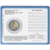 2 Euro Gedenkmünze Luxemburg 2013 bfr. - Nationalhymne