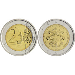 2 Euro Gedenkmünze Vatikan 2013 st - Sedisvakanz - im Folder