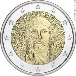 2 Euro Gedenkmünze Finnland 2013 bfr. - Frans Eemil...