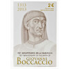 2 Euro Gedenkmünze Italien 2013 st - Giovanni Boccaccio - in CoinCard