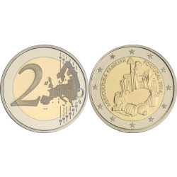 2 Euro Gedenkmünze Portugal 2014 PP - Landwirtschaft...