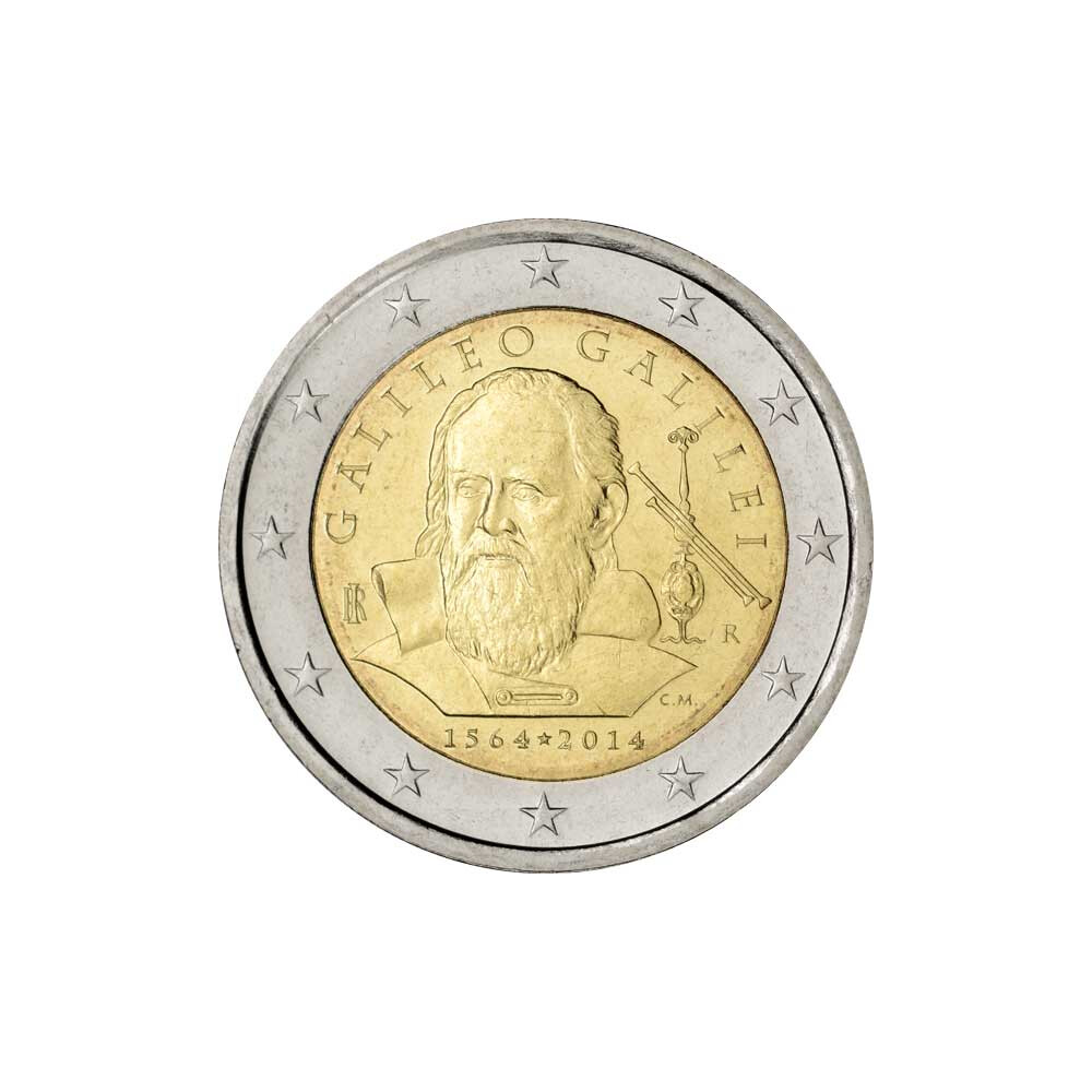 2 Euro Gedenkmünze Italien 2014 bfr.