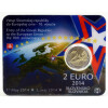 2 Euro Gedenkmünze Slowakei 2014 - 10 Jahre EU-Migliedschaft - in CoinCard