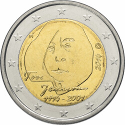 2 Euro Gedenkmünze Finnland 2014 bfr. - Tove Jansson