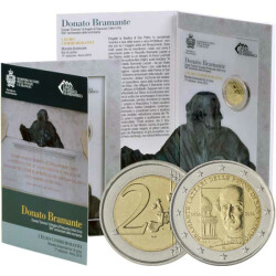 2 Euro Gedenkmünze San Marino 2014 - Donato Bramante...