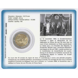 2 Euro Gedenkmünze Luxemburg 2014 st -...