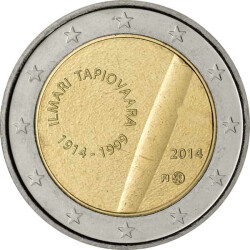 2 Euro Gedenkm&uuml;nze Finnland 2014 bfr. - Ilmari...