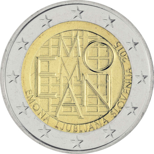 2 Euro Gedenkmünze Slowenien 2015 bfr. - Emona-Ljubljana