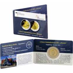 2 Euro Gedenkmünze Deutschland 2015 st - Paulskirche...