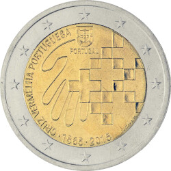 2 Euro Gedenkmünze Portugal 2015 bfr. - 150 Jahre...