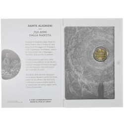 2 Euro Gedenkmünze San Marino 2015 st - Dante...